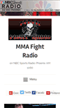 Mobile Screenshot of mmafightradio.com